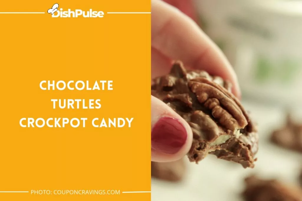Chocolate Turtles Crockpot Candy