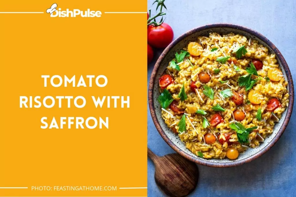 Tomato Risotto with Saffron