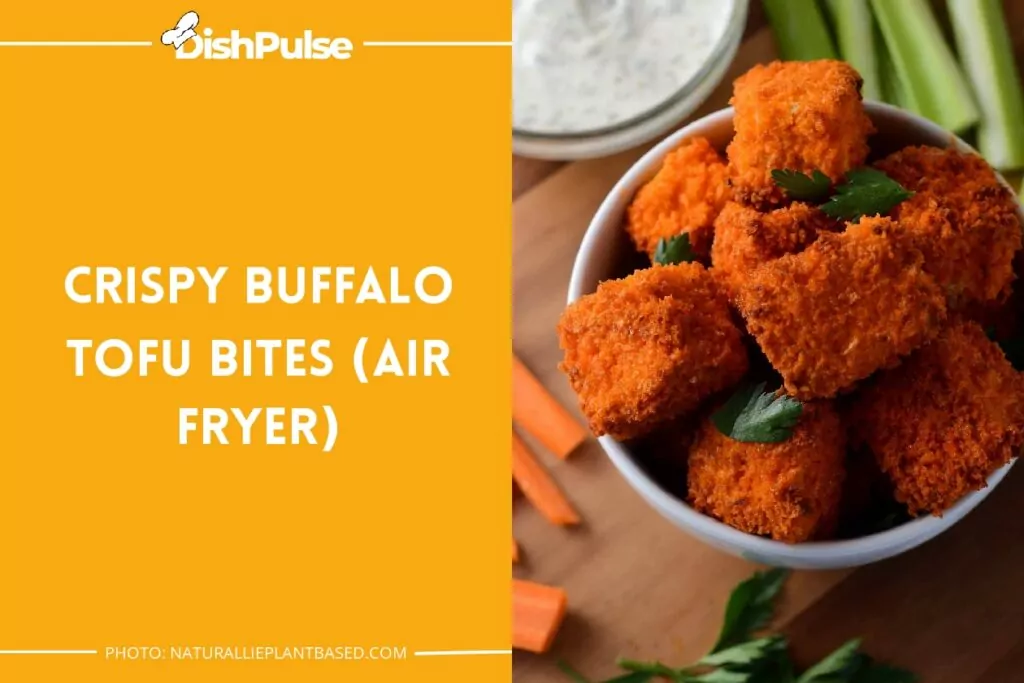 Crispy Buffalo Tofu Bites (Air Fryer)