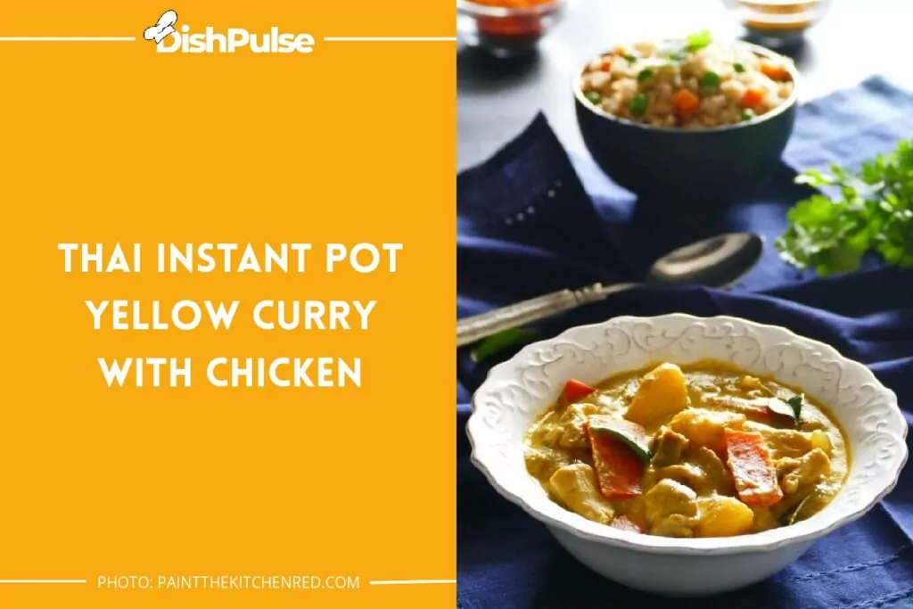 Thai Instant Pot Yellow Curry With Chicken
