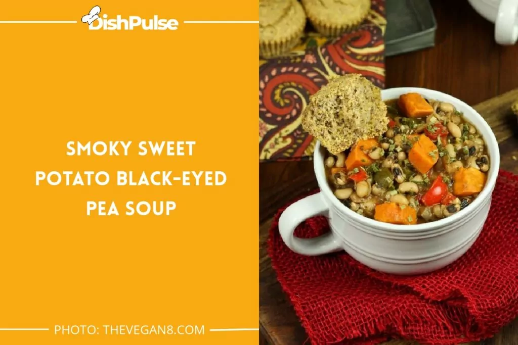 Smoky Sweet Potato Black-eyed Pea Soup