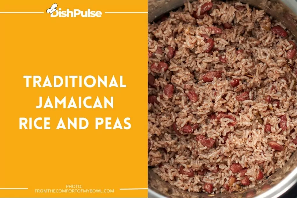 Traditional Jamaican Rice and Peas