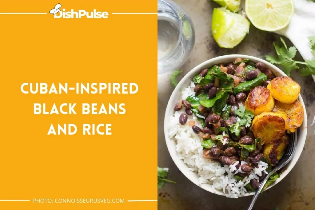 Cuban-Inspired Black Beans and Rice