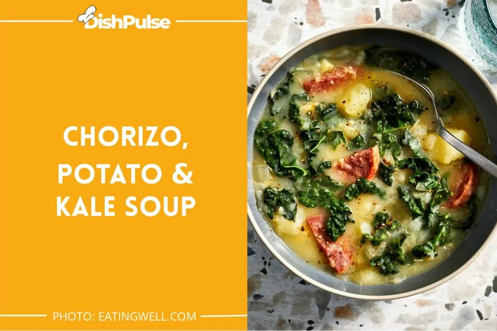 Chorizo, Potato & Kale Soup