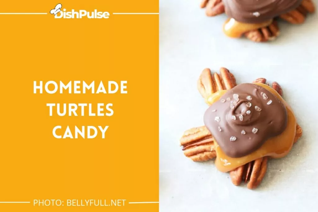 Homemade Turtles Candy