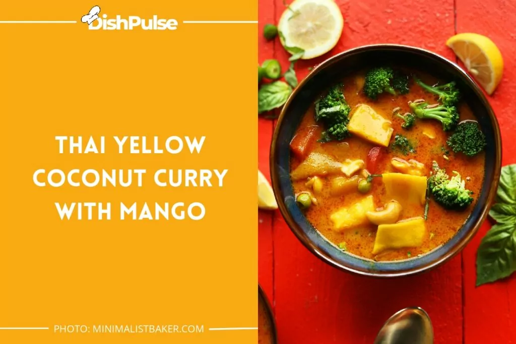 Thai Yellow Coconut Curry with Mango