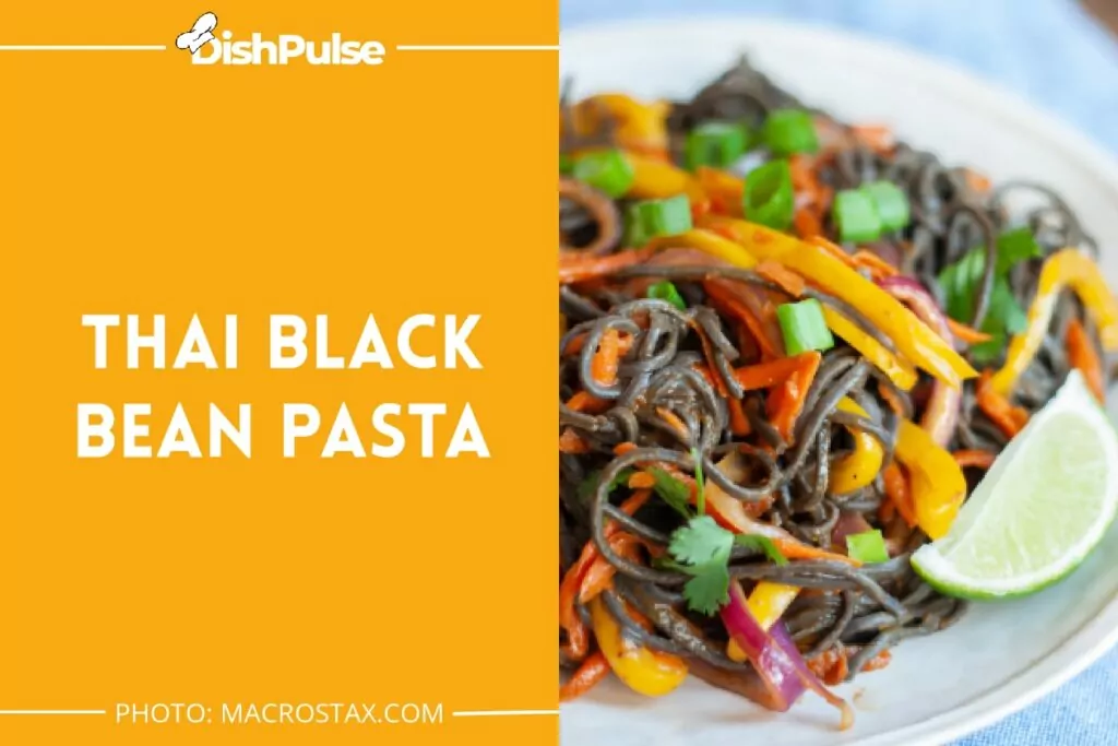 Thai Black Bean Pasta