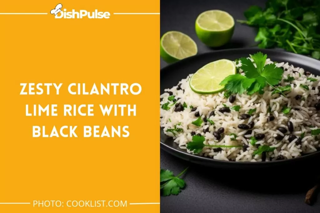 Zesty Cilantro Lime Rice with Black Beans