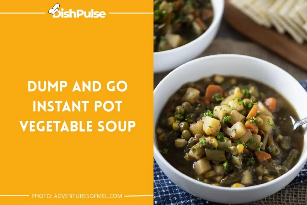 Dump And Go Instant Pot Vegetable Soup