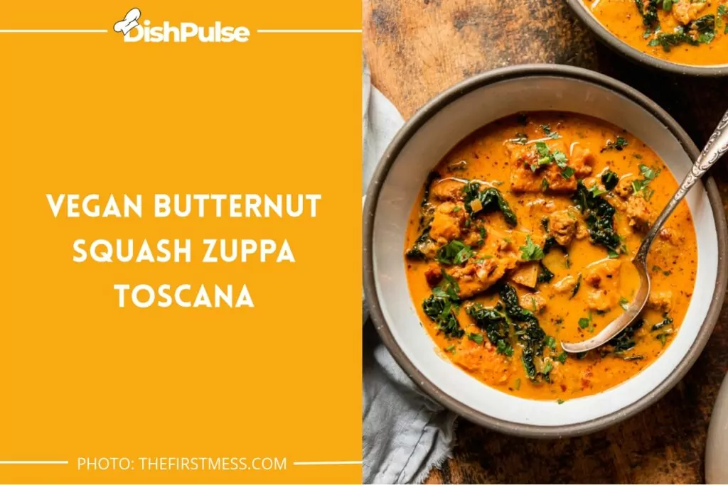 Vegan Butternut Squash Zuppa Toscana