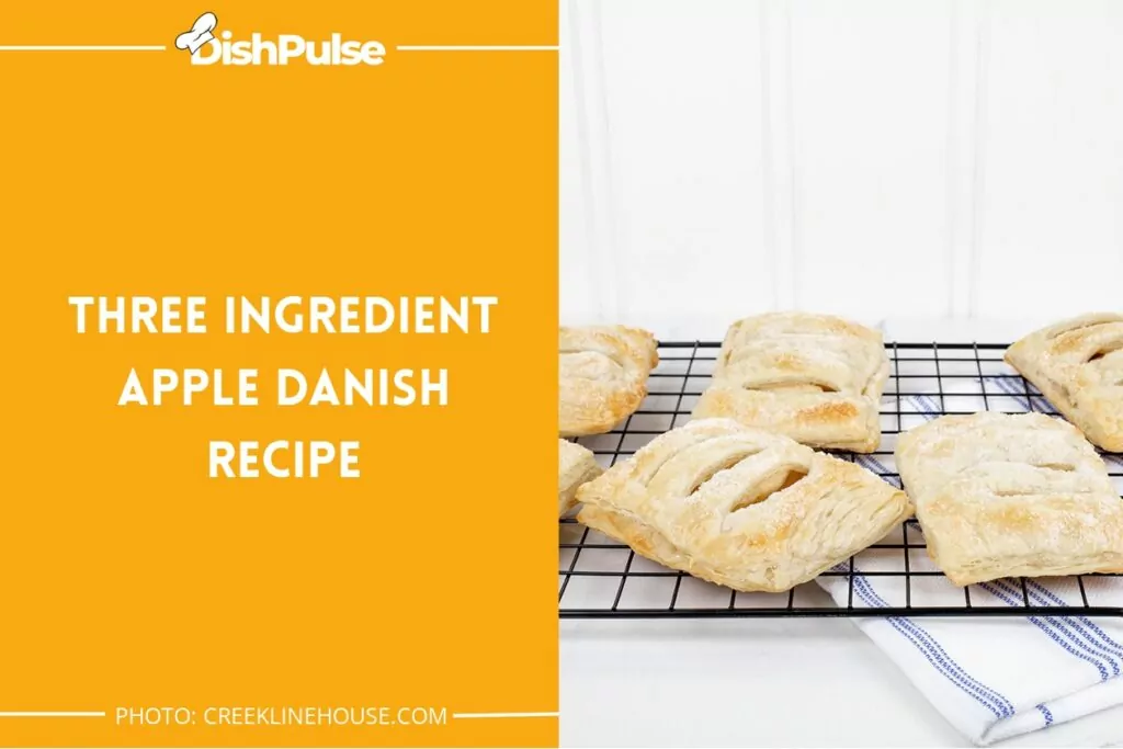 Three Ingredient Apple Danish Recipe