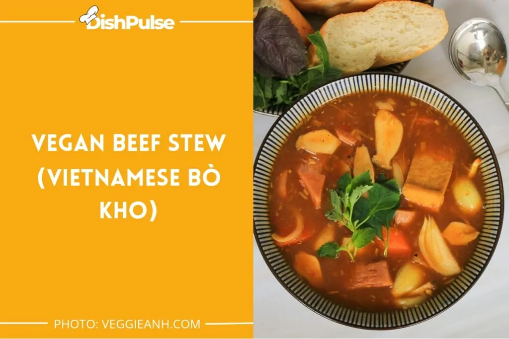 Vegan Beef Stew (Vietnamese Bò Kho)