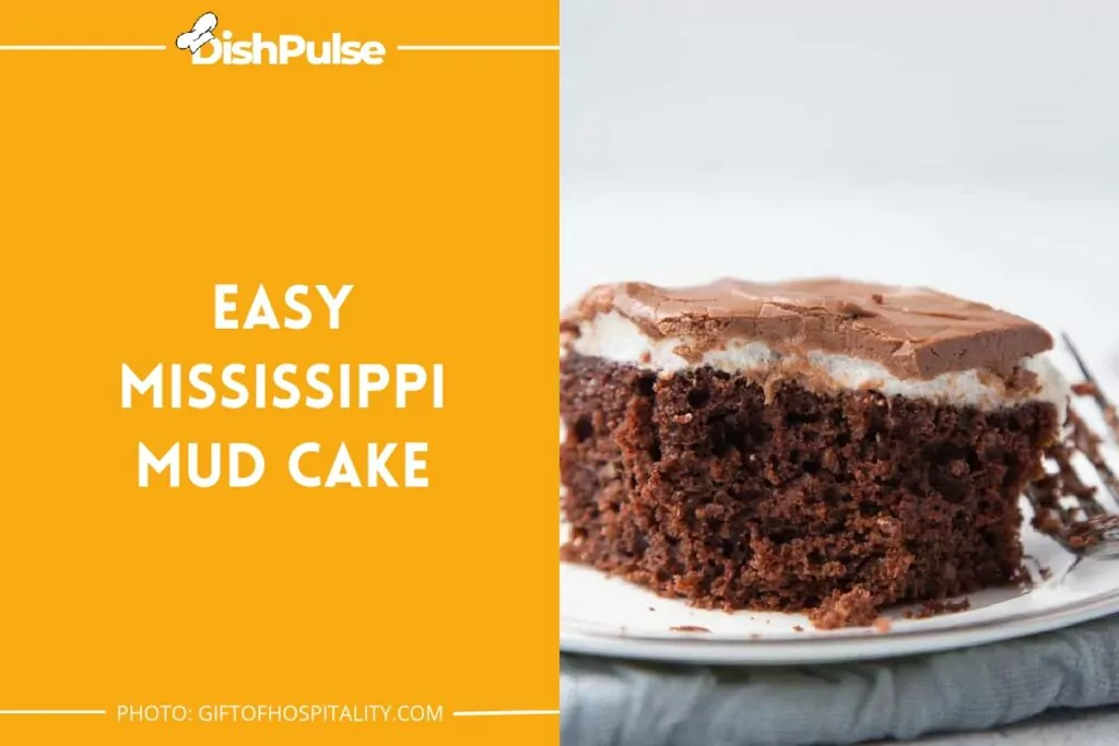 Easy Mississippi Mud Cake