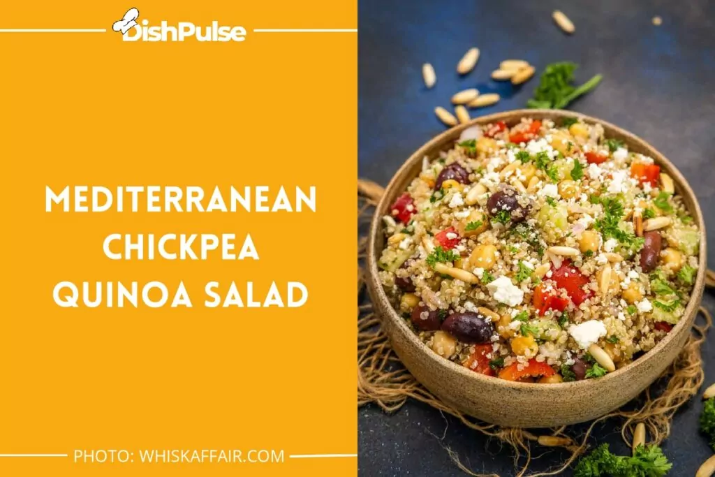 Mediterranean Chickpea Quinoa Salad