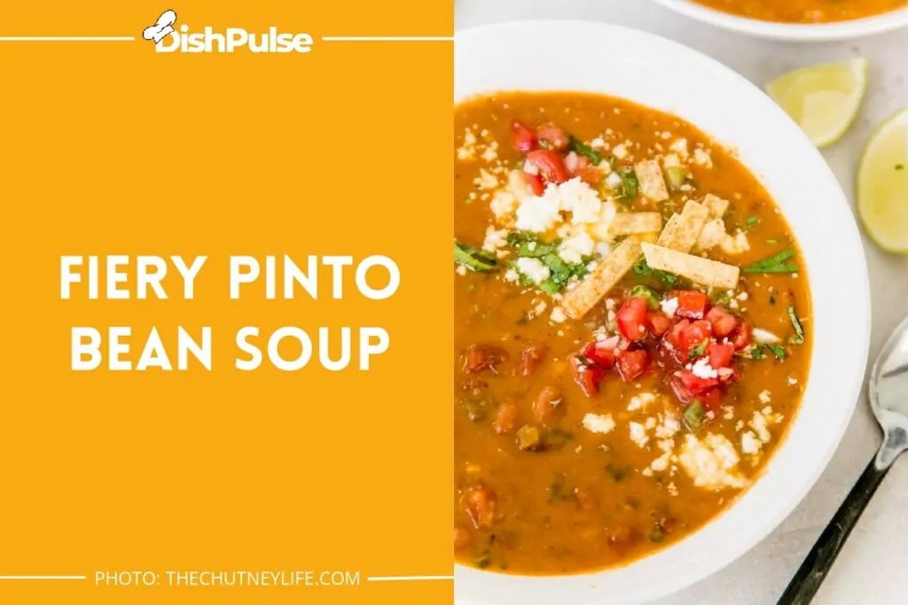 Fiery Pinto Bean Soup