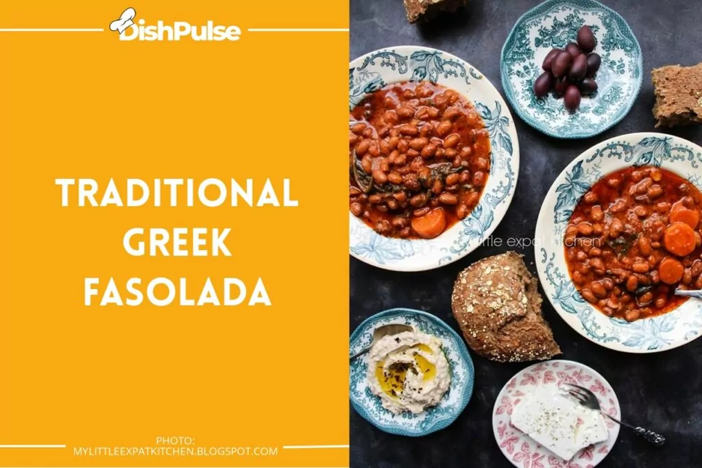 Traditional Greek Fasolada