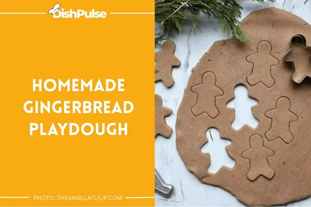 Homemade Gingerbread Playdough