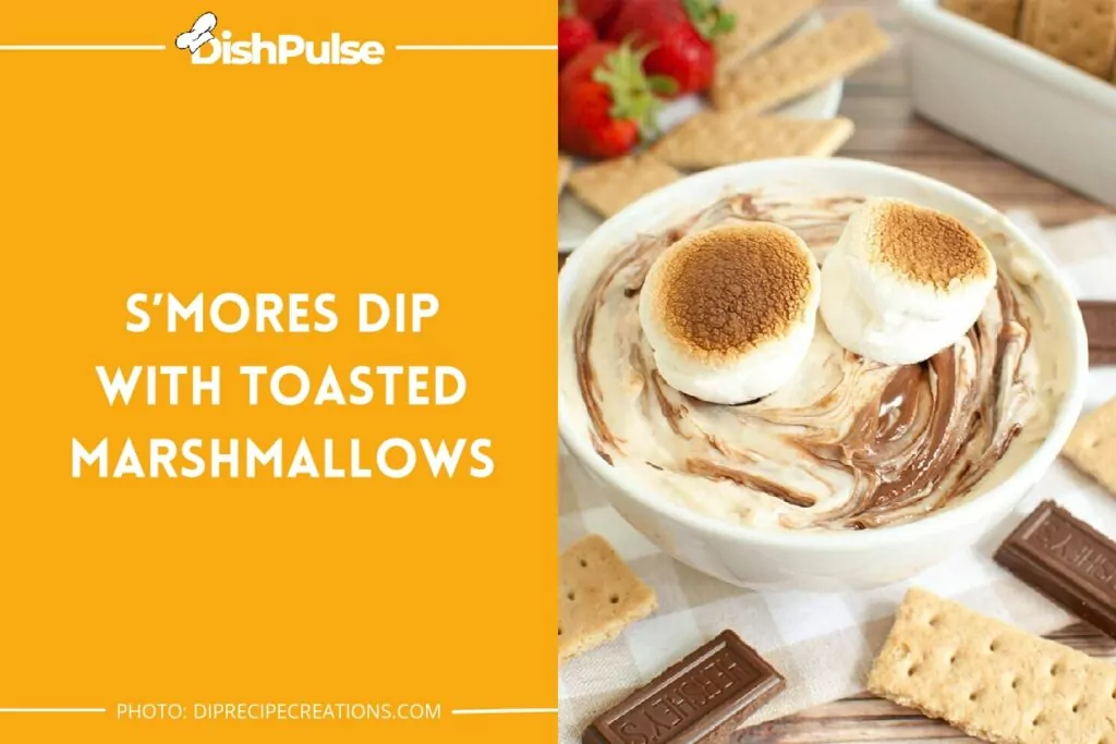 S’mores Dip with Toasted Marshmallows