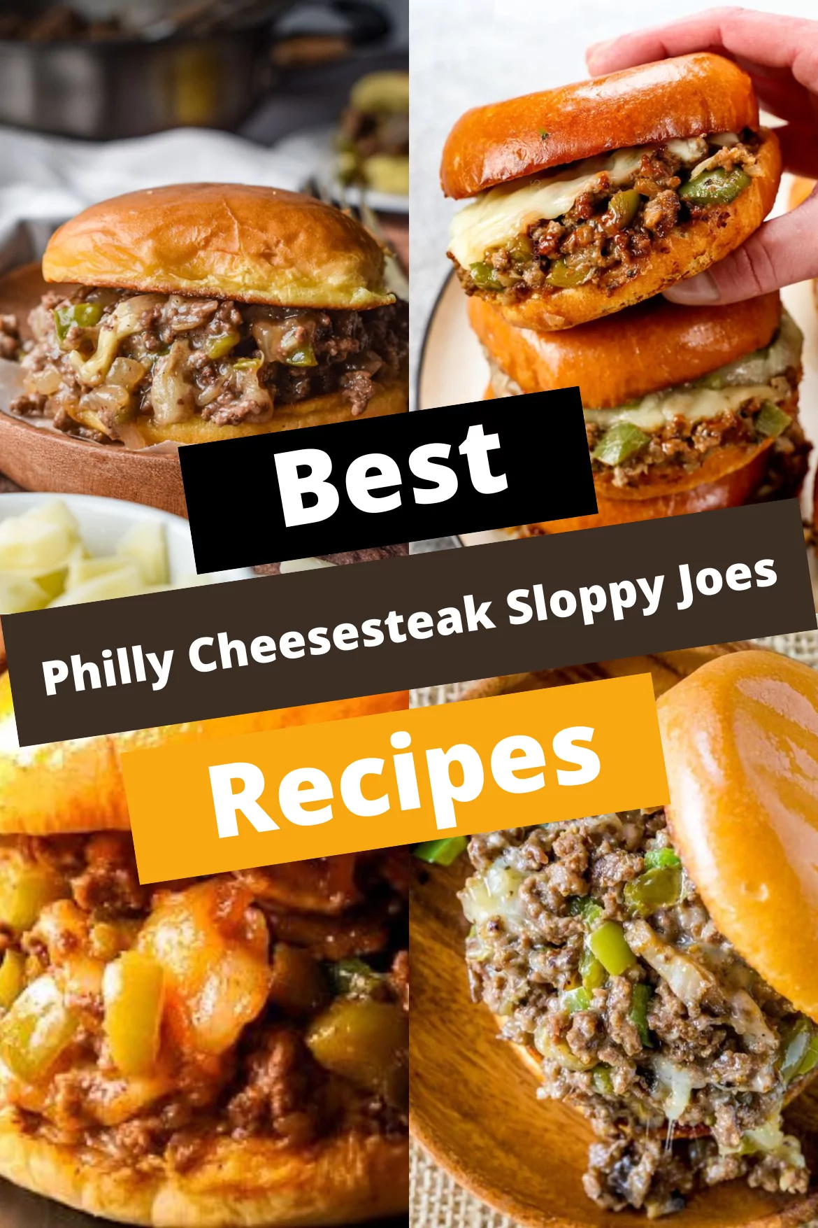 Philly Cheesesteak Sloppy Joes