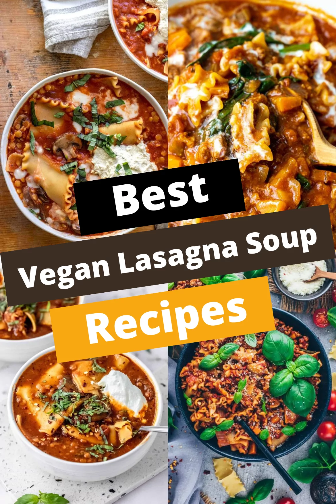 Vegan Lasagna Soup