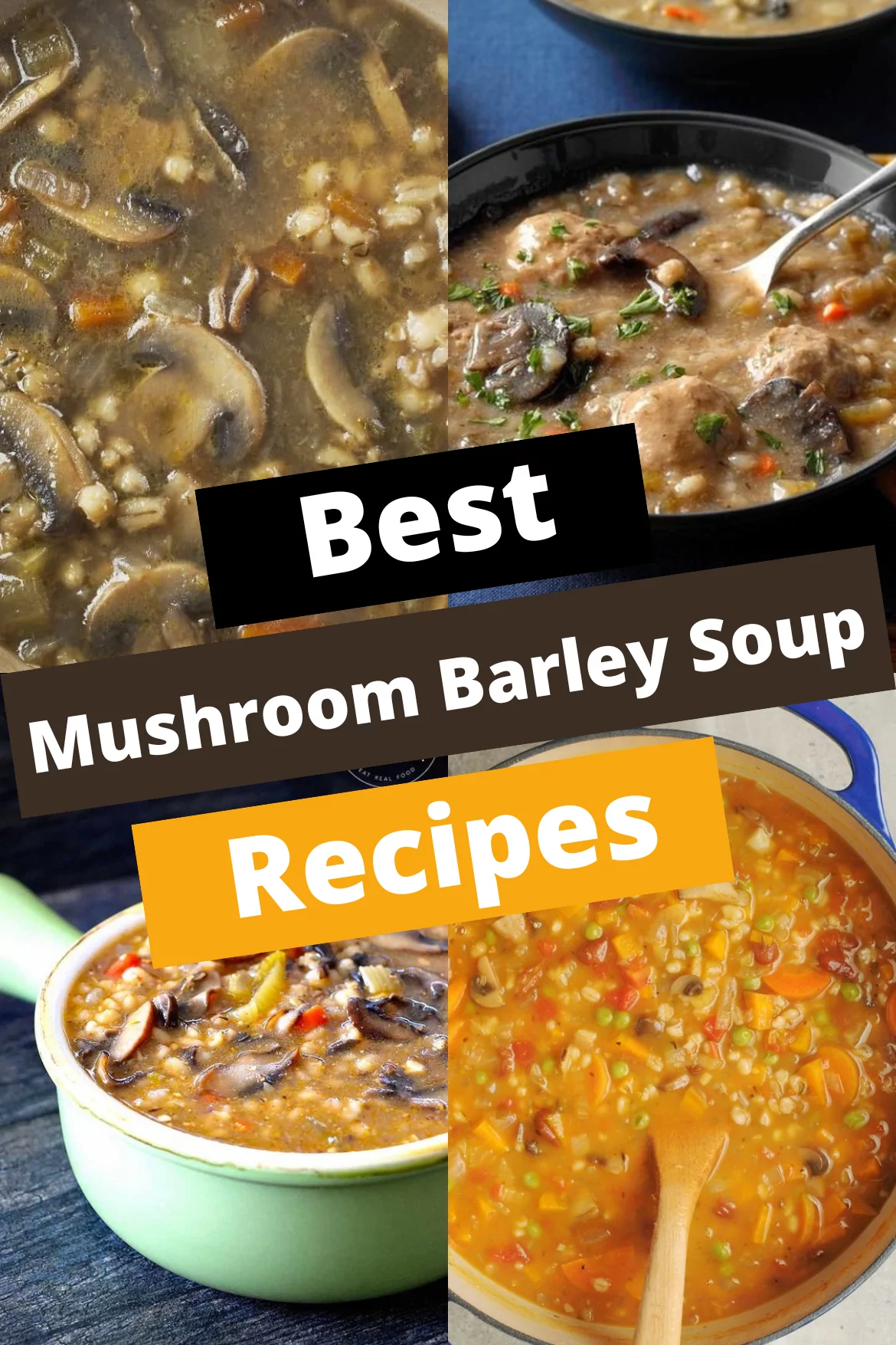 Mushroom Barley Soup