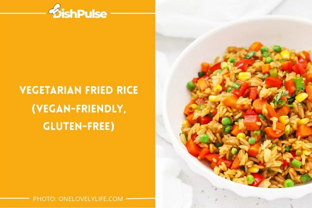 Vegetarian Fried Rice (Vegan-Friendly, Gluten-Free)