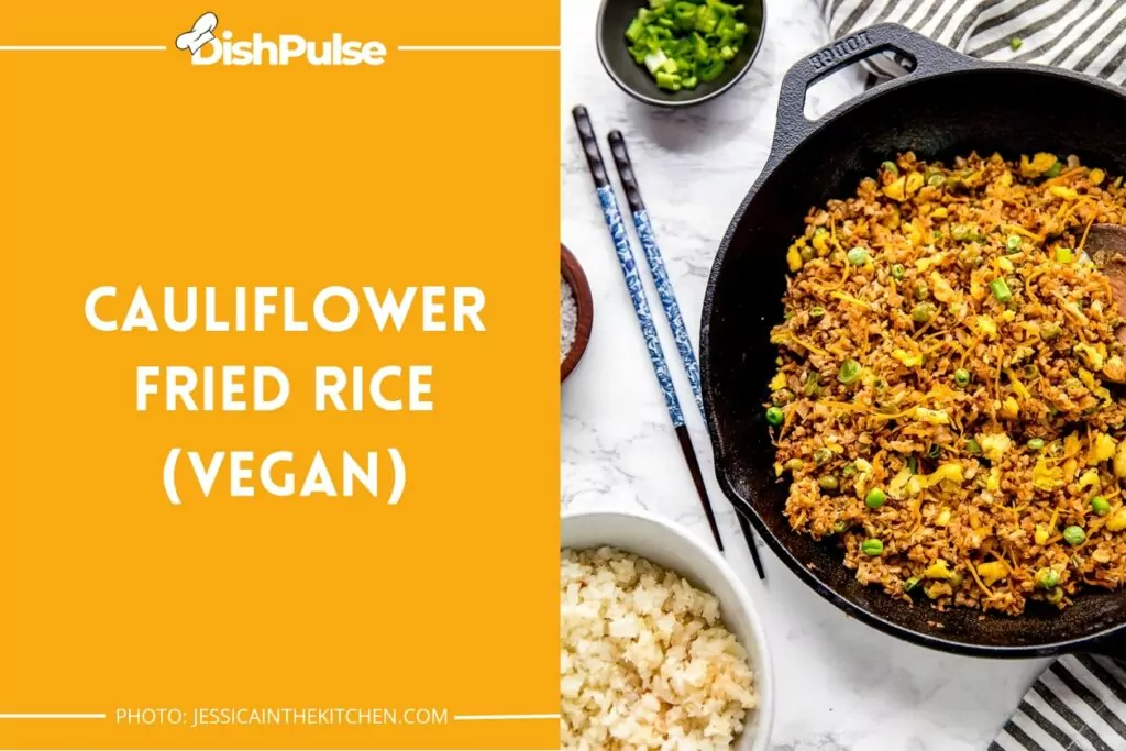 Cauliflower Fried Rice (Vegan)