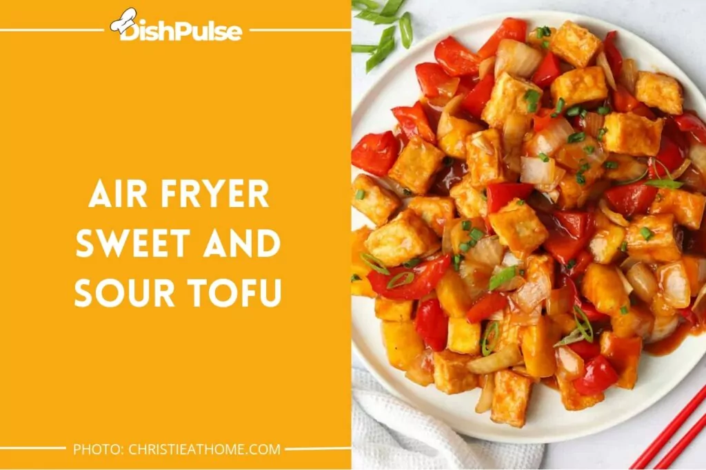 Air Fryer Sweet and Sour Tofu