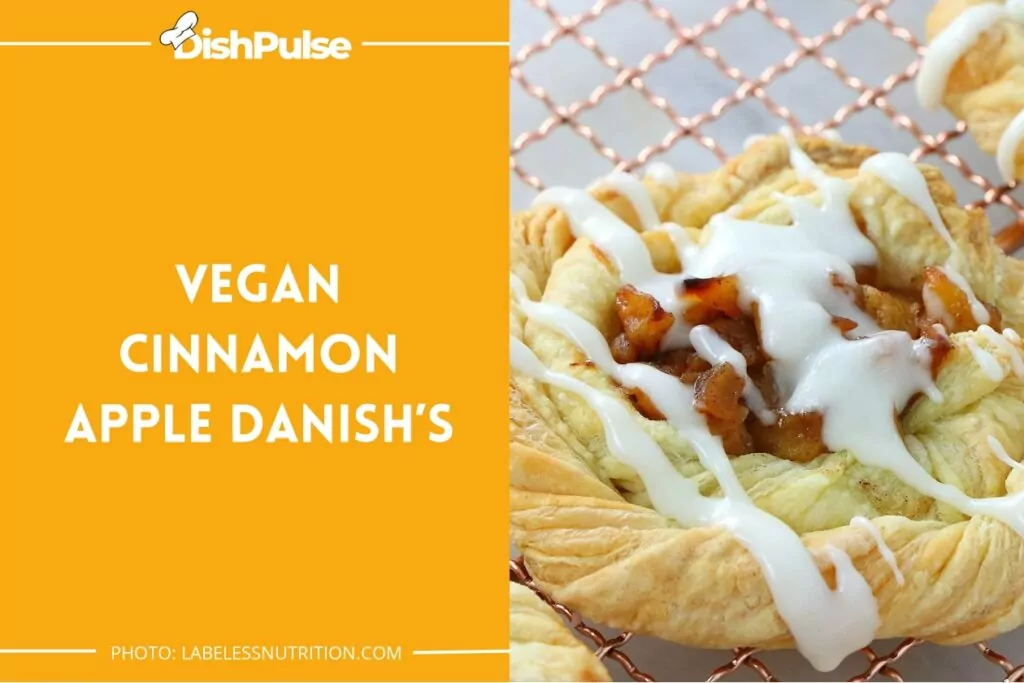 Vegan Cinnamon Apple Danish’s