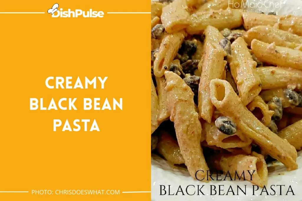 Creamy Black Bean Pasta