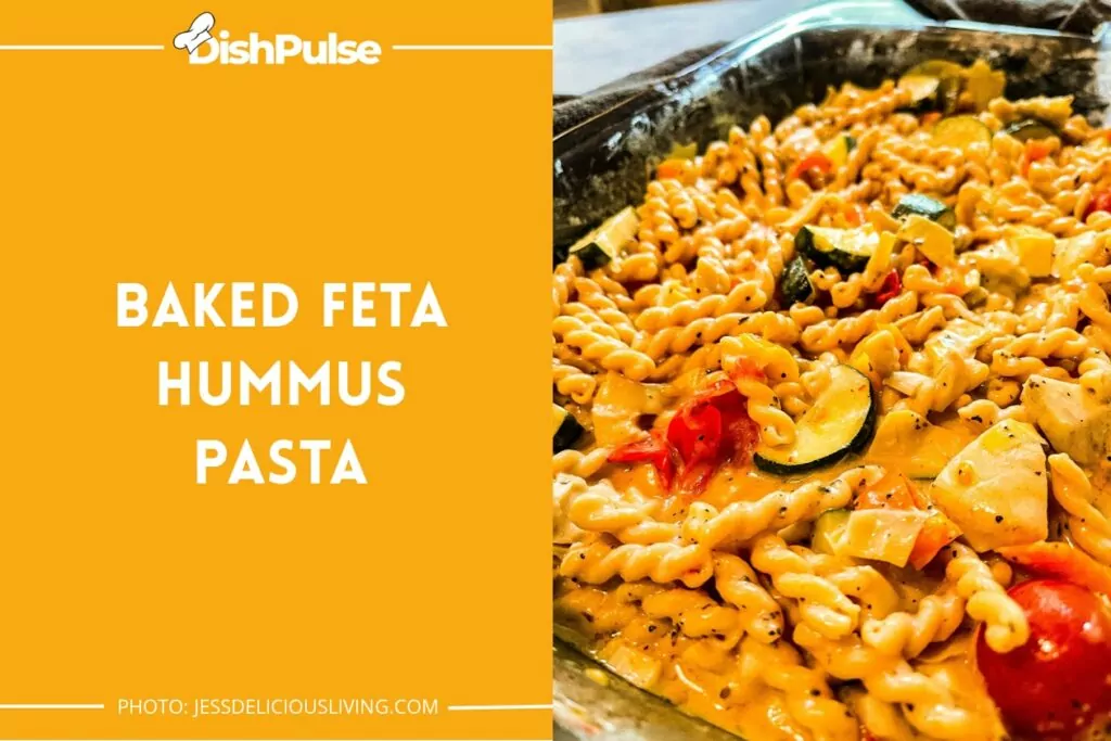 Baked Feta Hummus Pasta