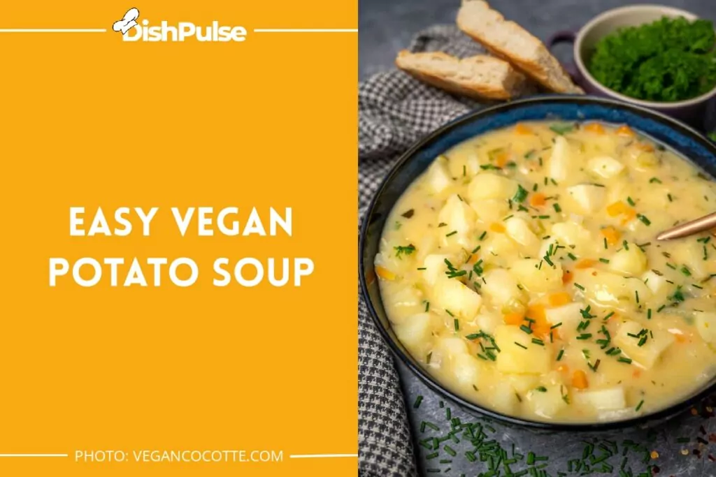 Easy Vegan Potato Soup