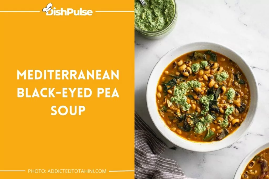 Mediterranean Black-eyed Pea Soup