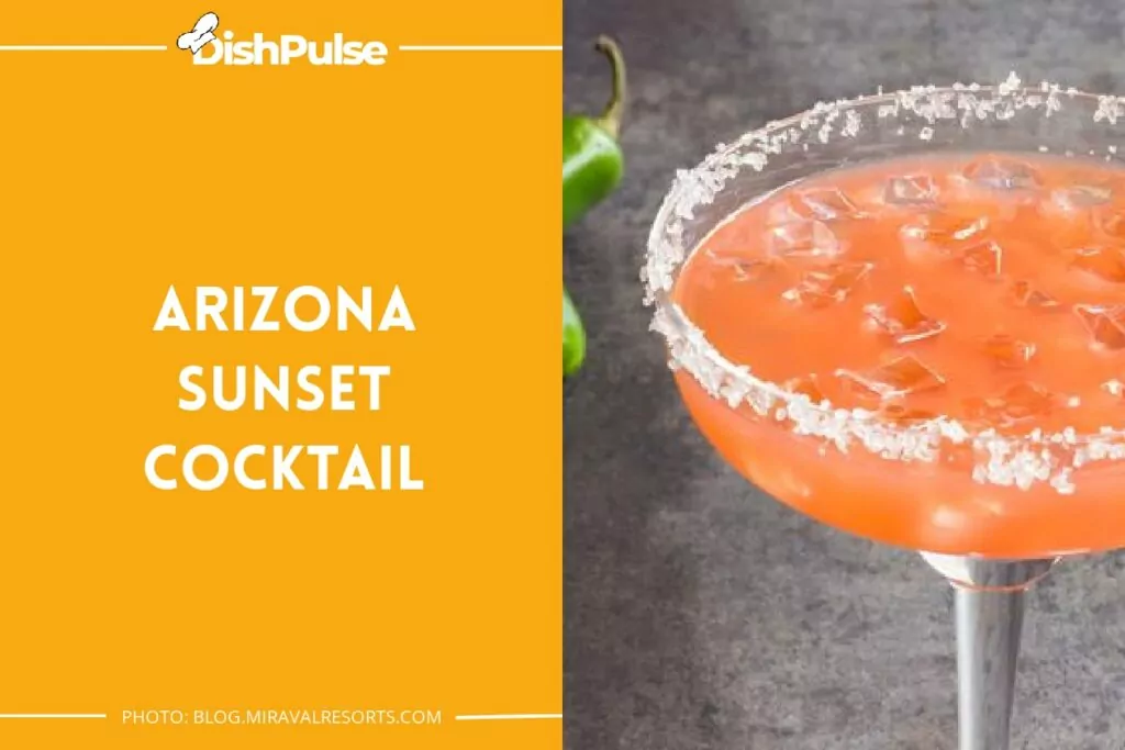 Arizona Sunset Cocktail