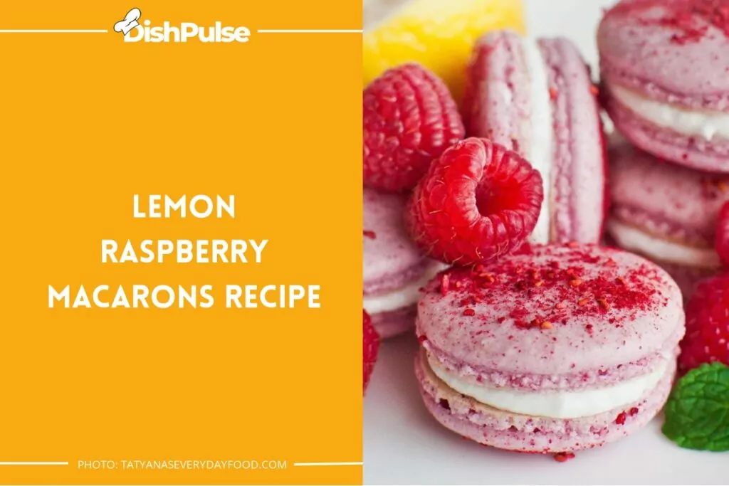 Lemon Raspberry Macarons Recipe
