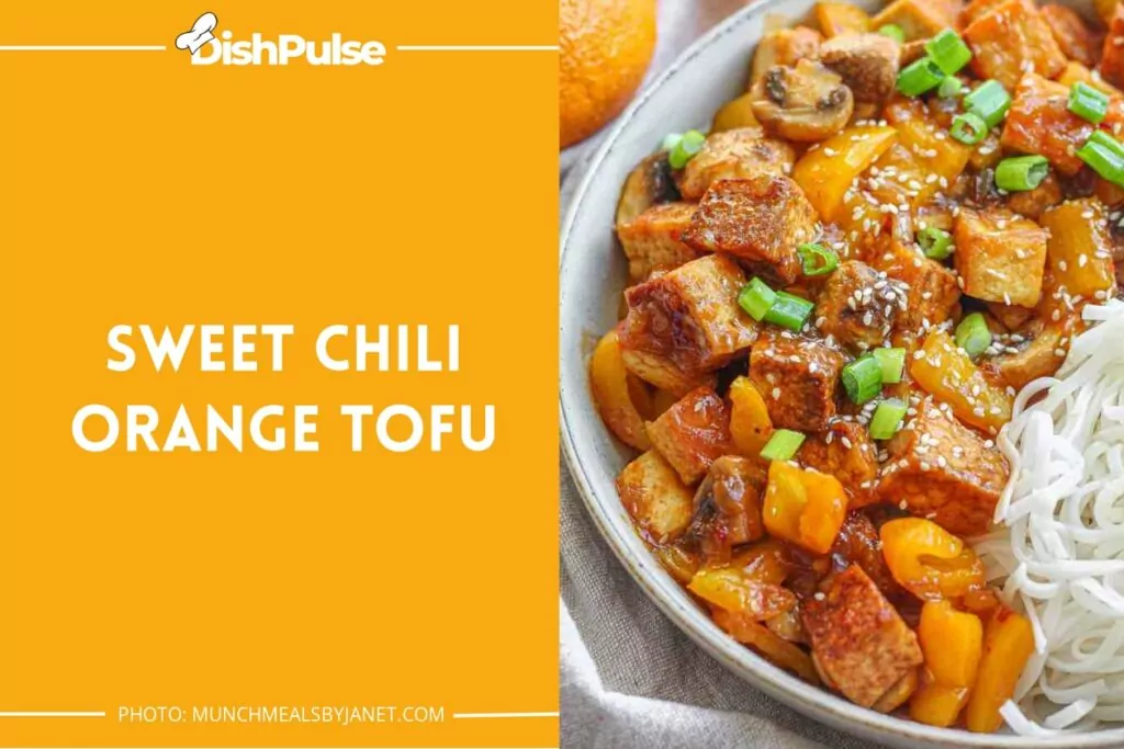 Sweet Chili Orange Tofu