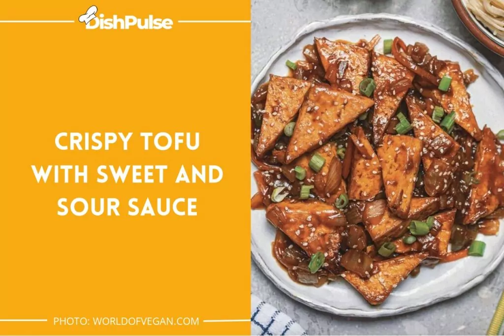 Crispy Tofu With Sweet and Sour Sauce