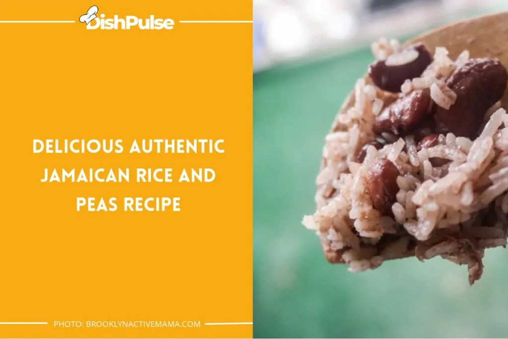 Delicious Authentic Jamaican Rice And Peas Recipe