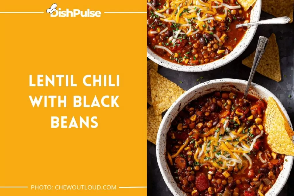 Lentil Chili with Black Beans