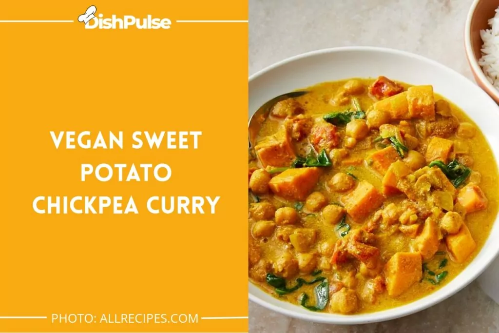 Vegan Sweet Potato Chickpea Curry