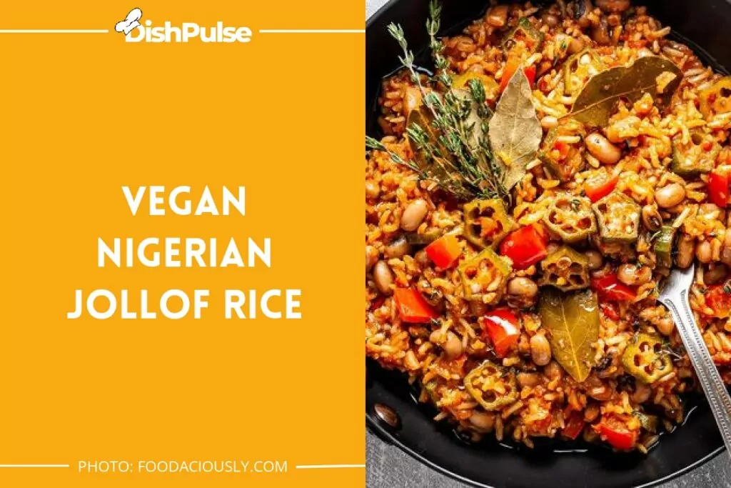 Vegan Nigerian Jollof Rice