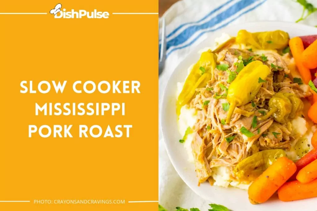 Slow Cooker Mississippi Pork Roast