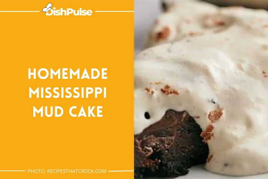 Homemade Mississippi Mud Cake