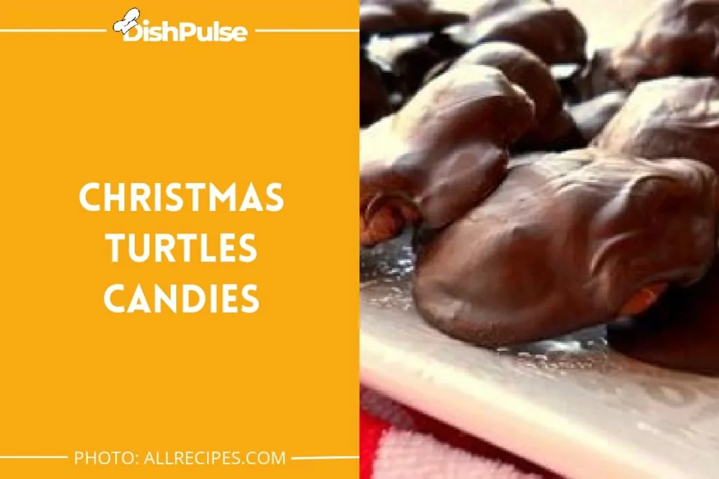 Christmas Turtles Candies