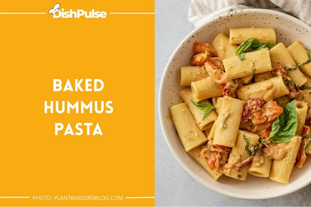Baked Hummus Pasta