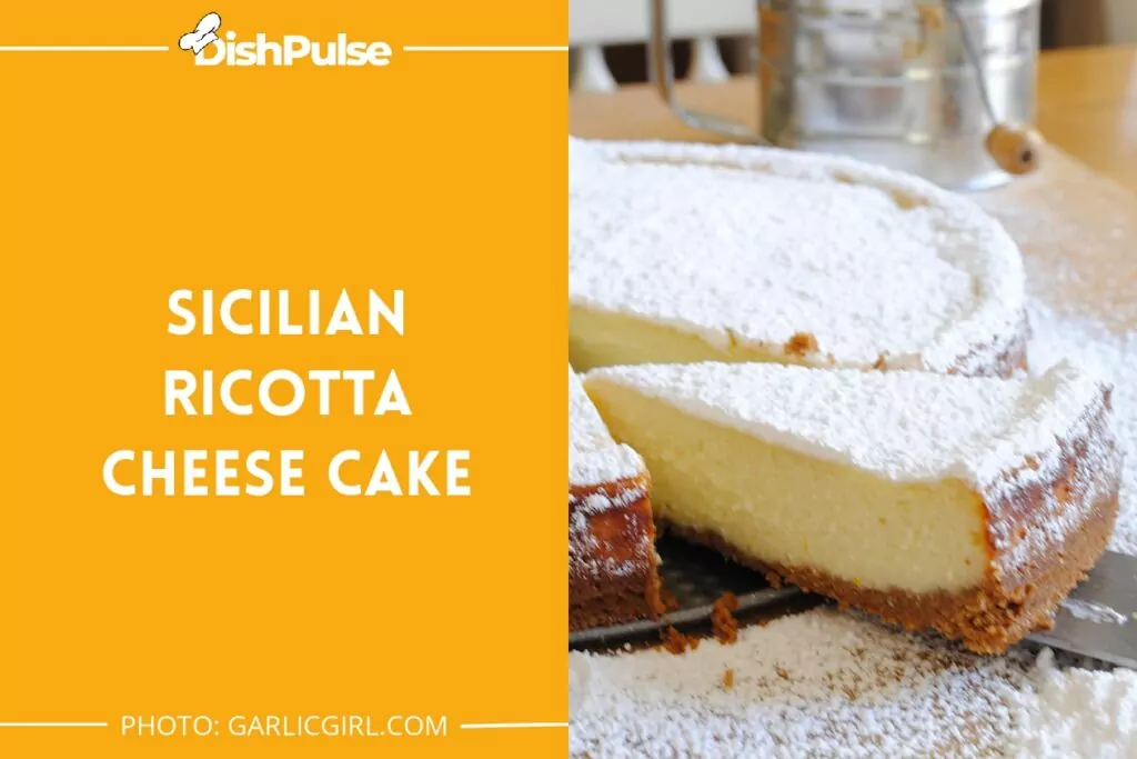 SICILIAN RICOTTA CHEESE CAKE