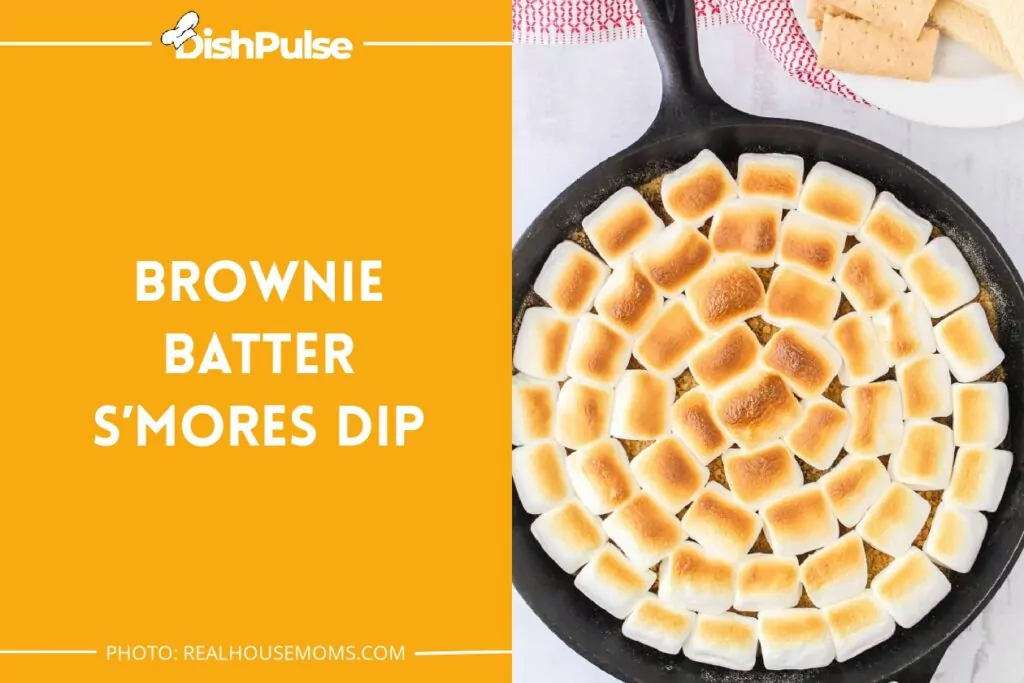 Brownie Batter S’mores Dip