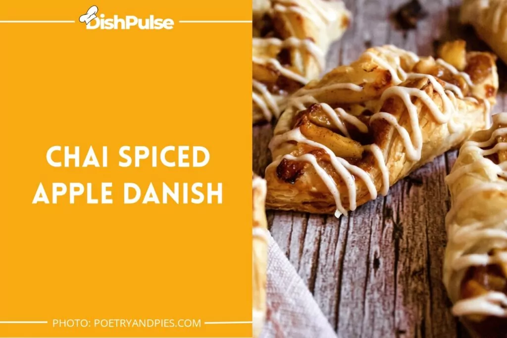 Chai Spiced Apple Danish