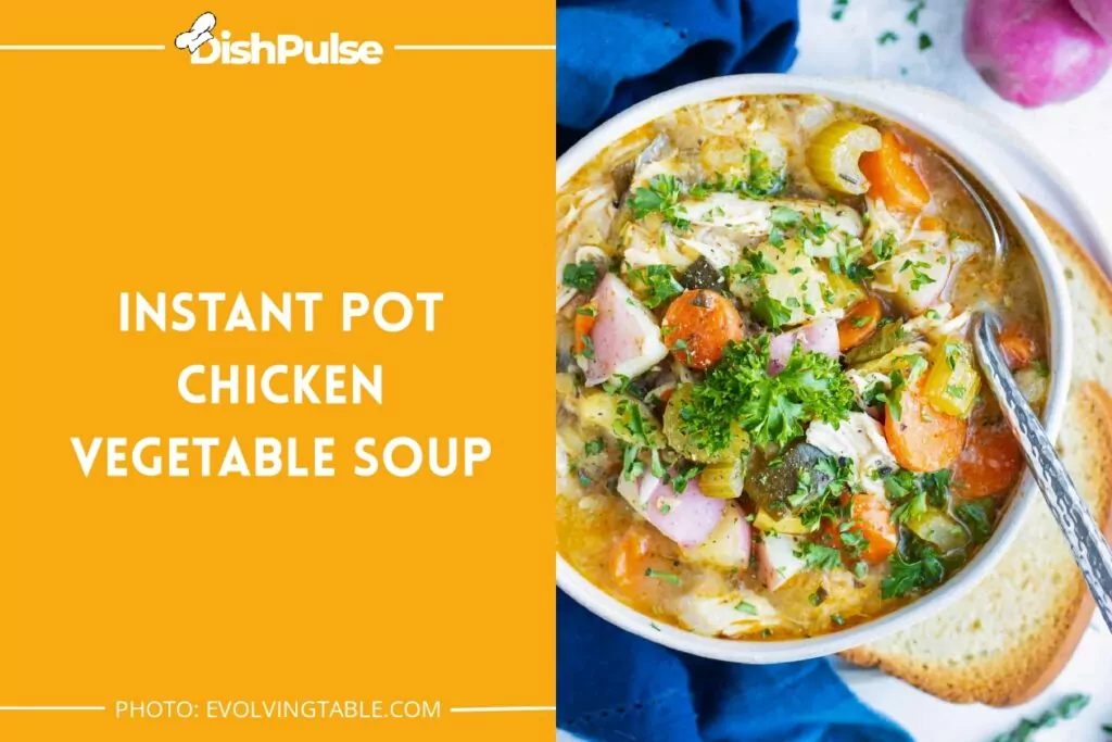 Instant Pot Chicken Vegetable Soup