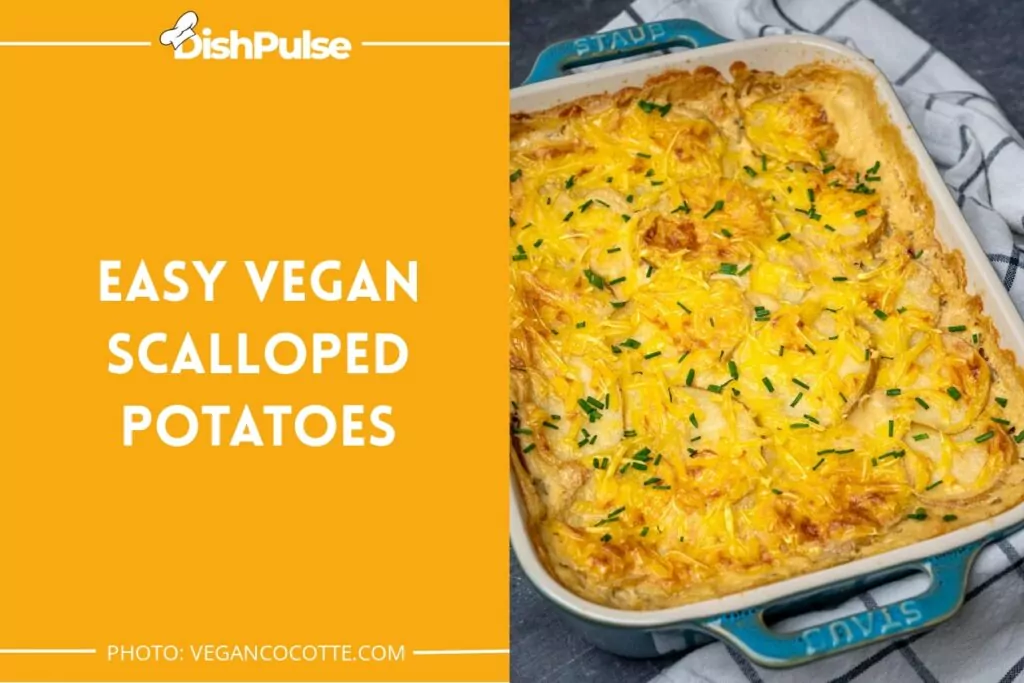 Easy Vegan Scalloped Potatoes